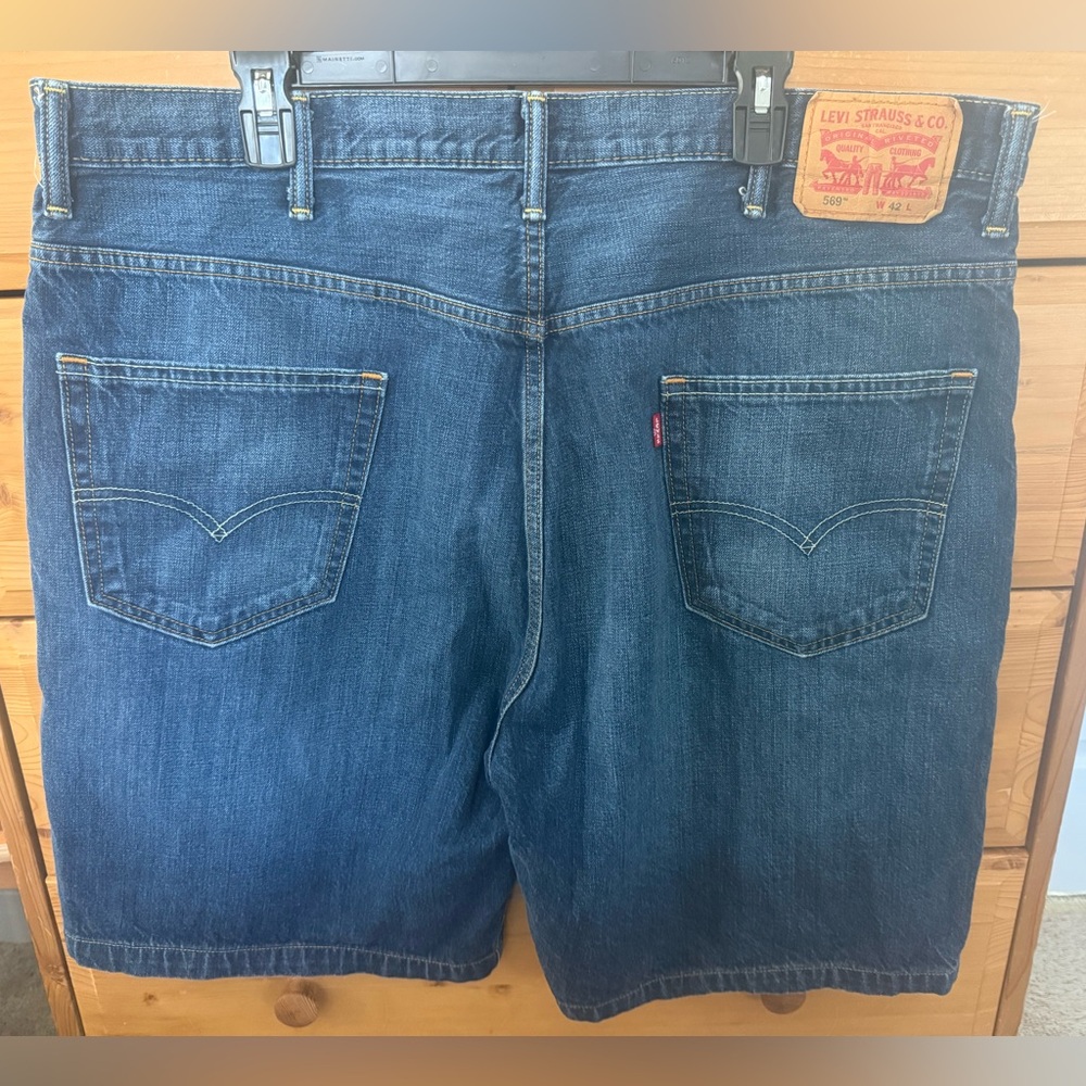 Levi's Men's Blue Jean Shorts 569